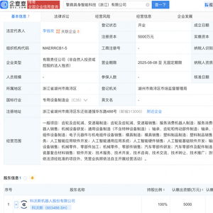 科沃斯成立具身智能科技公司，聚焦人工智能基礎軟件開發